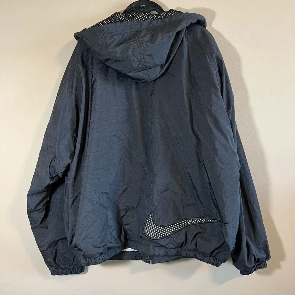 Nike Y2K Black Zip Up Jacket XL - Picture 11 of 15
